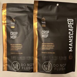 MANSCAPED® Crop Mop™ On-The-Go Individually Wrapped Ball Wipes 2 Packs